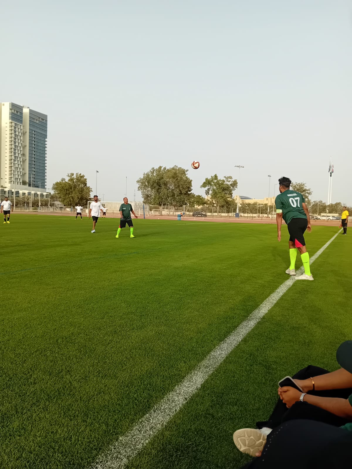 DAS FSL on the pitch