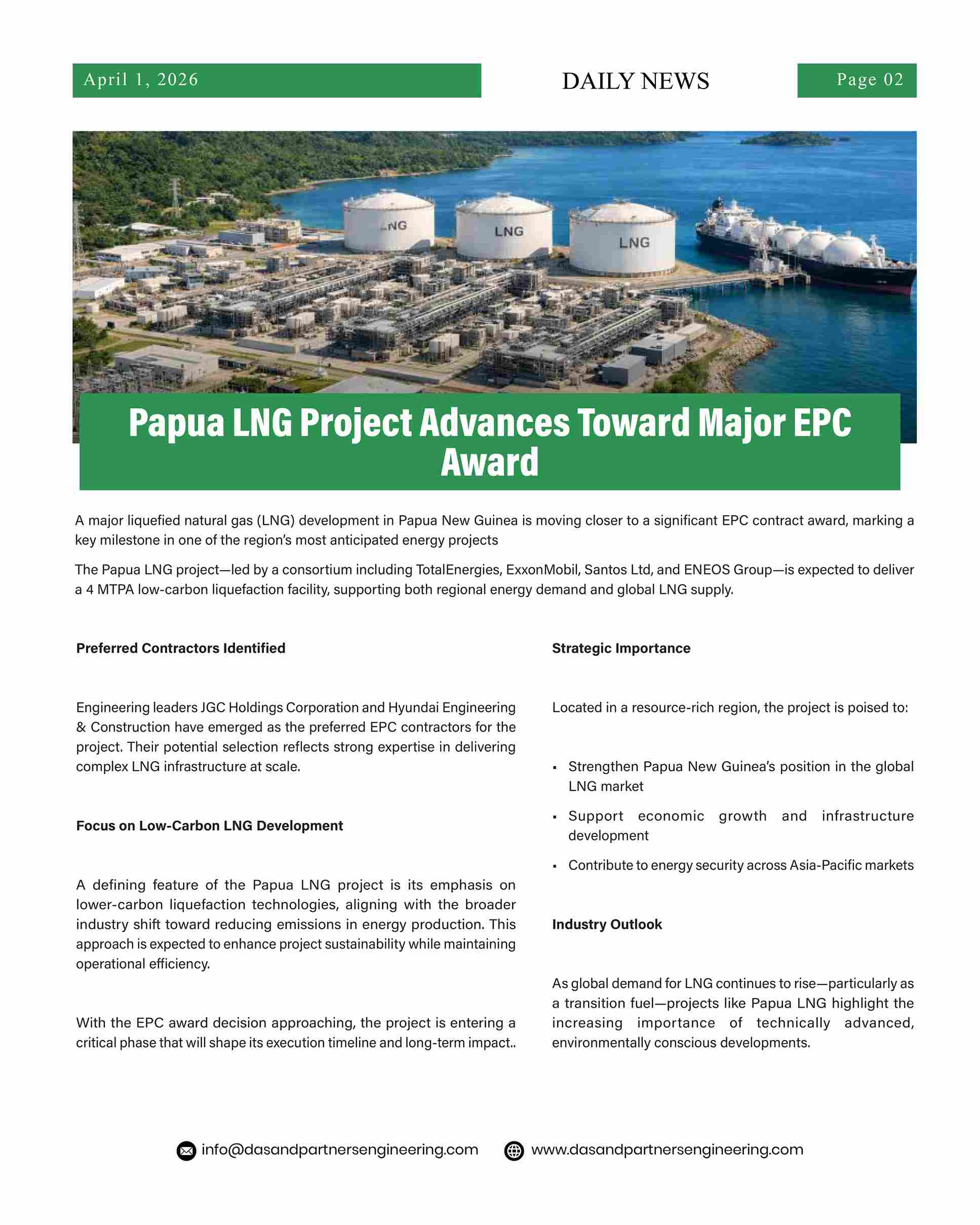 DAS Daily News April 1