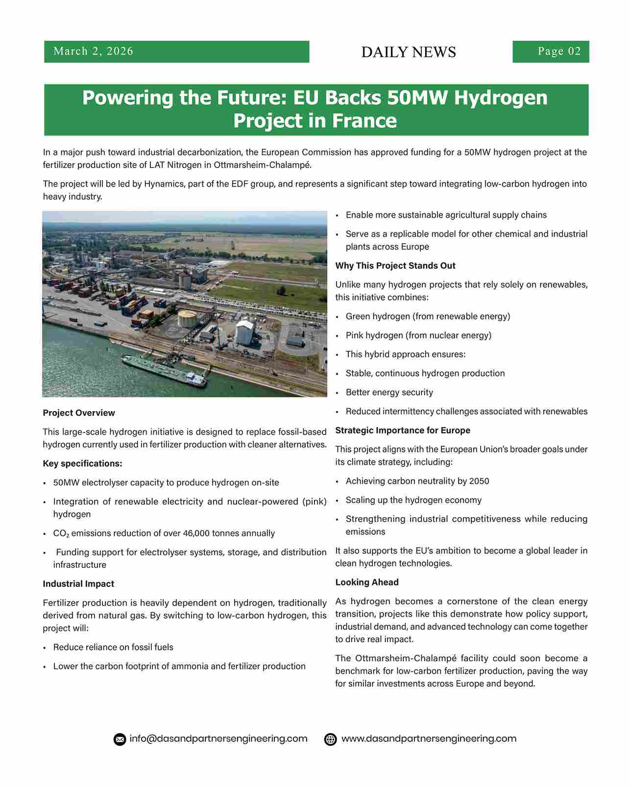 DAS Daily News April 2