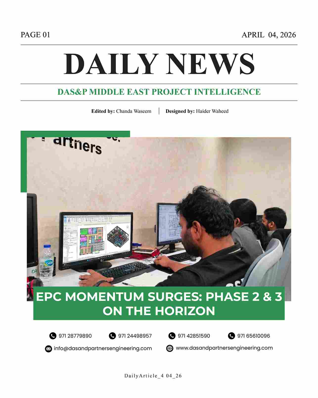 DAS Daily News April 4