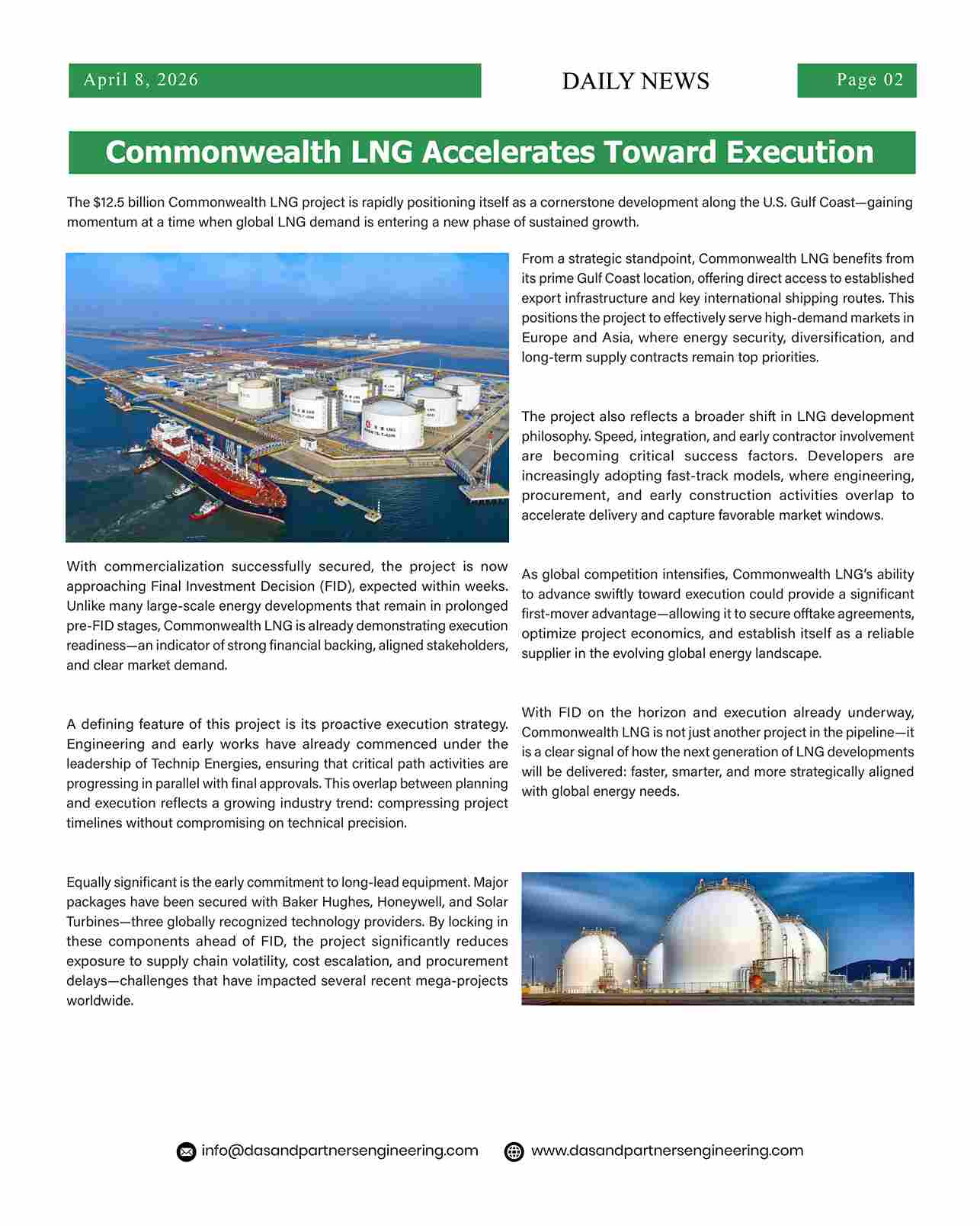 DAS Daily News April 8