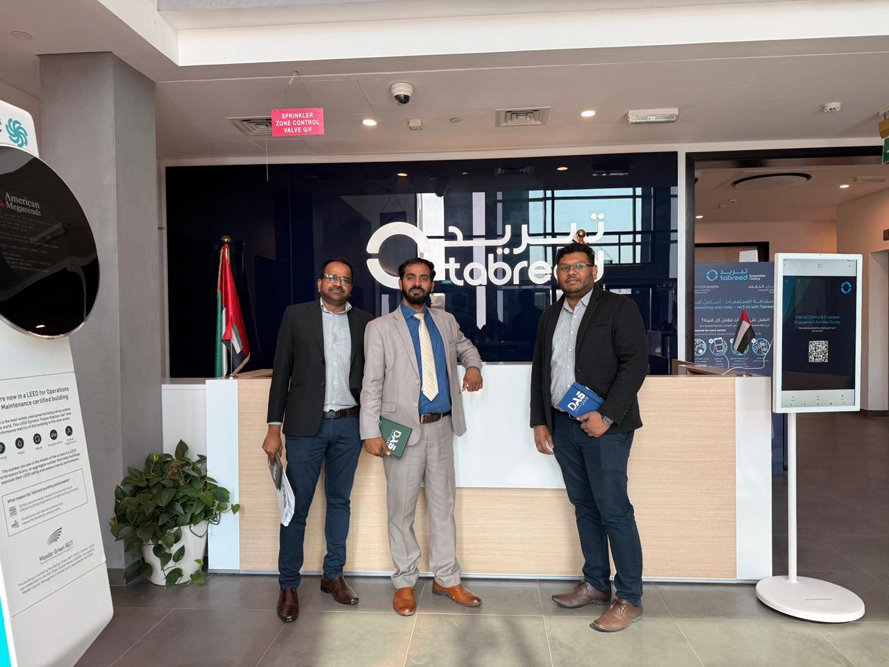 DAS Team at Project Site