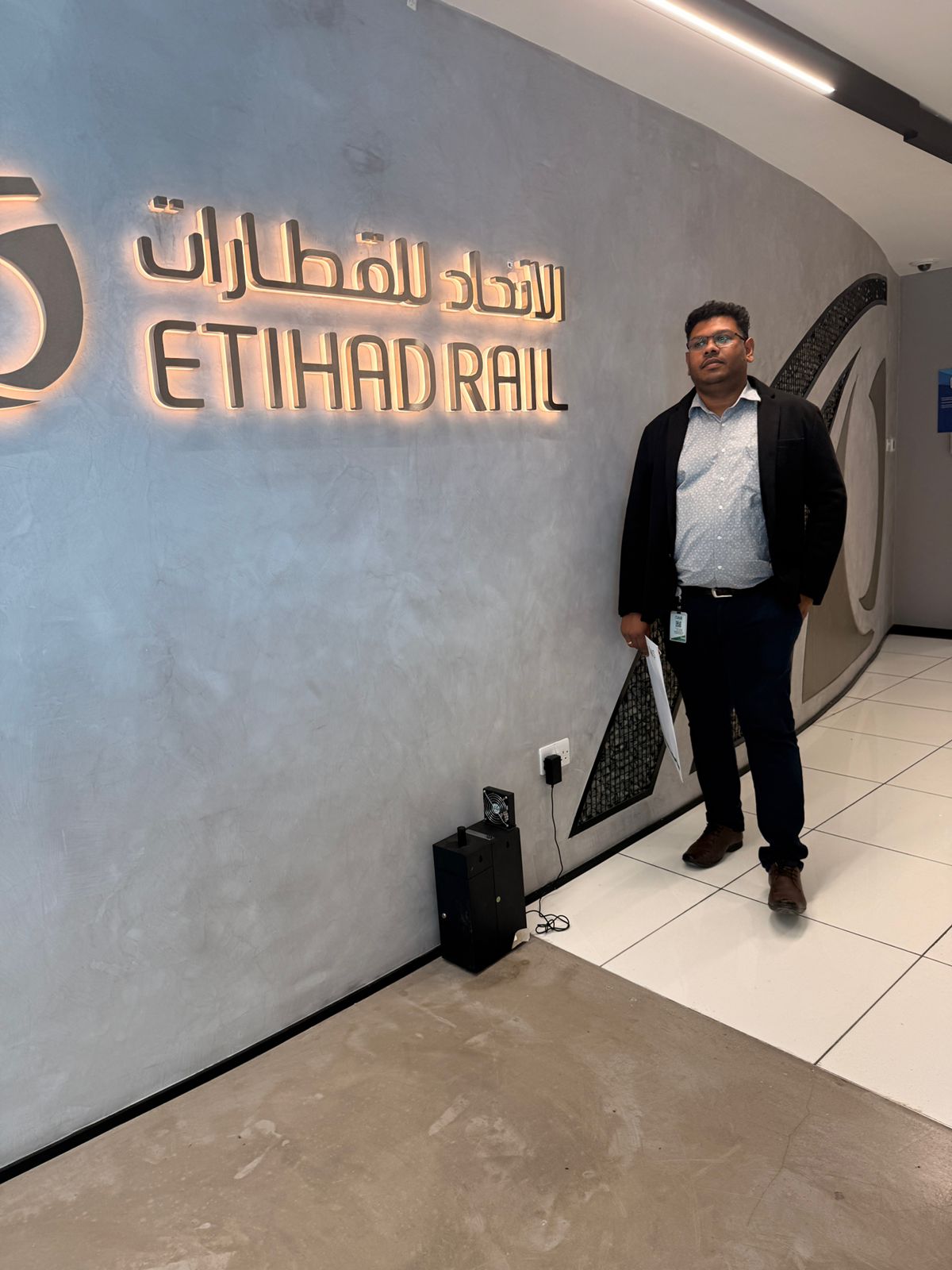 Project Signing with Etihad Rail