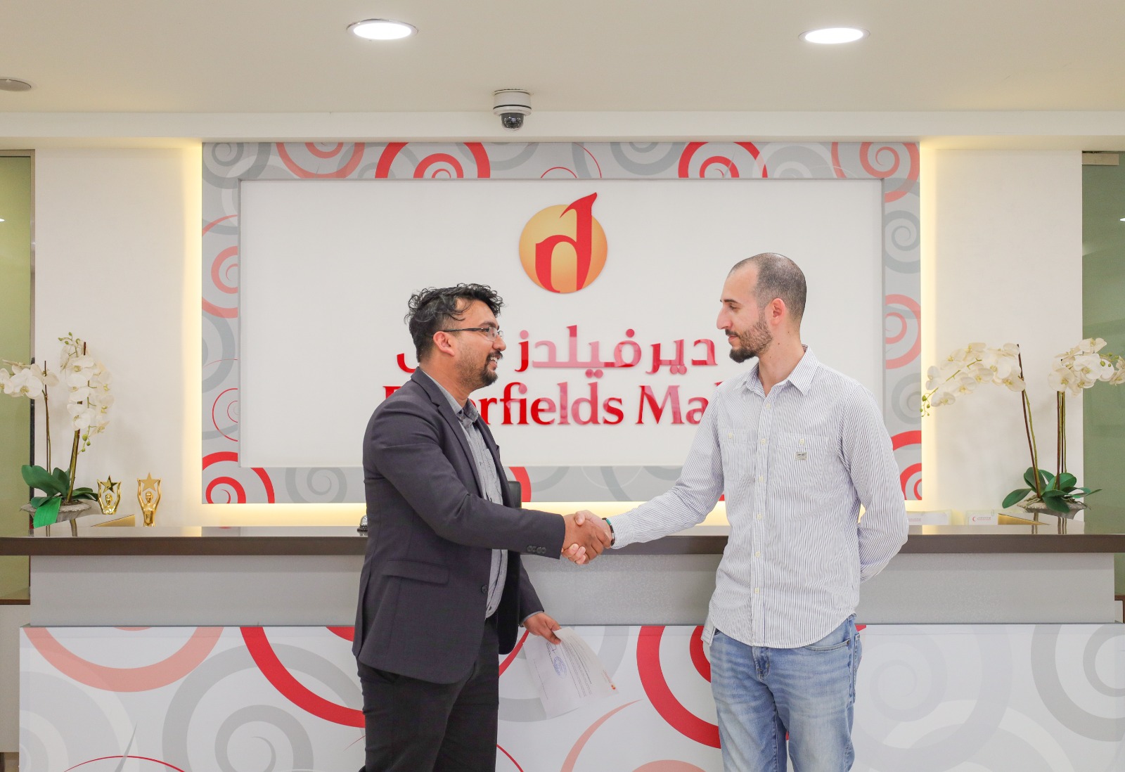 Project Signing with Deerfields Mall