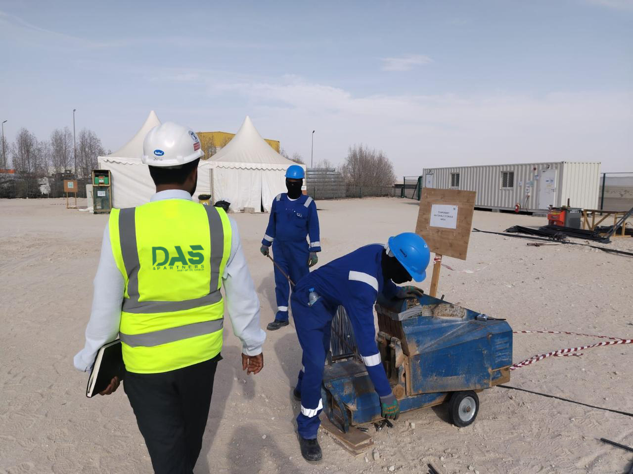 DAS Engineers on Site