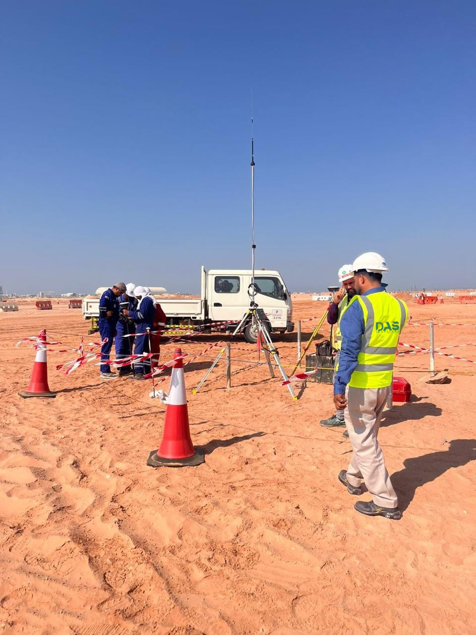 DAS Surveying in the Field