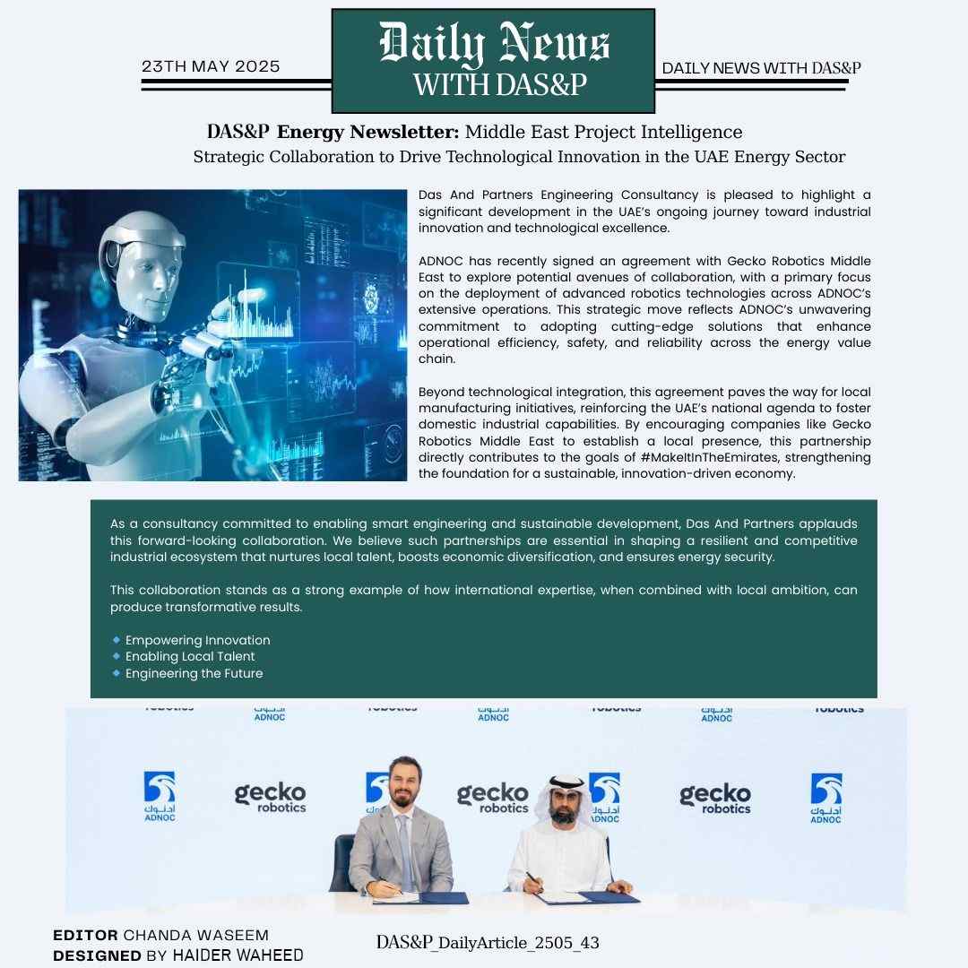 Daily News with DAS&P - 23th May 2025